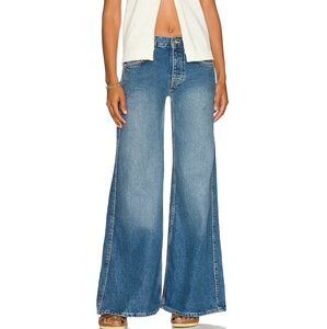 NWT Free People Lovefool Low Rise Jean in Blue Jade